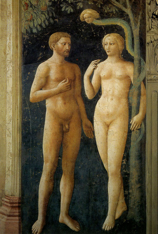 Masolino and Masaccio Adam and Eve
